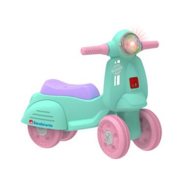 Imagem de Bicicleta de Equilíbrio Infantil Bandeirante Banderetta Turquesa, Turq
