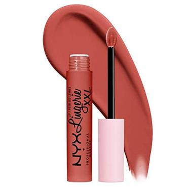 Imagem de NYX PROFESSIONAL MAQUIAGEM Lip Lingerie XXL Matte Batom Líquido - Peach Flirt (Pêssego Laranja)