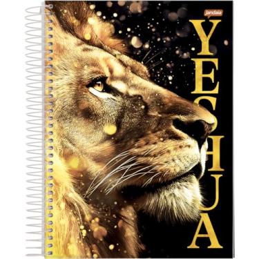 Imagem de Jandaia - Caderno Espiral Universitário CD 10 Matérias 160 Fls Believe Yeshua FSC