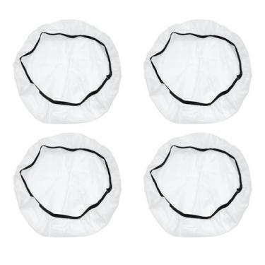 Imagem de Mewutal 4 peças 22" / 55 cm capa de lâmpada difusora branca macia de poliéster difusor de sombra luz suave tela meia capa para luz flash monolight refletor fotografia