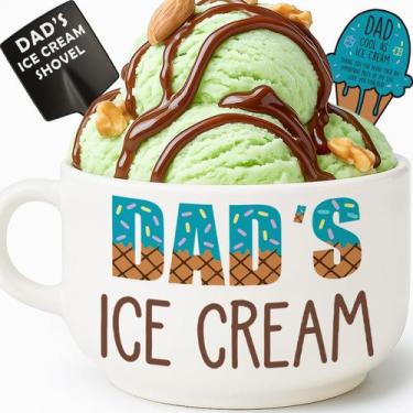 Imagem de Conjunto de taças de sorvete BackurYear Cool Day Day Day Day Day