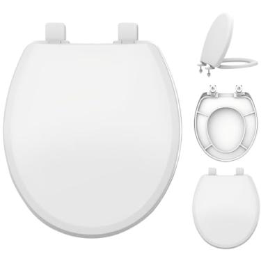 Imagem de Tampa De Vaso Oval Universal Para Bacia I.ncepa + Reforçada