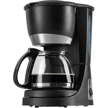 Imagem de Cafeteira Elétrica 30 Xícaras 127V com Jarra de Vidro e Filtro Permanente – 800W – Sistema Antigotejamento e Placa de Aquecimento – Cor Preta