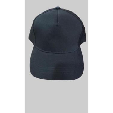 Imagem de Bone preto telado liso - KAU