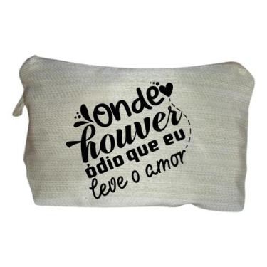 Imagem de Necessaire Personalizada Motivacional Presente Criativo - LARANJA E MI