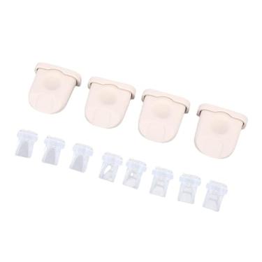 Imagem de Garosa Peças de Reposição da Bomba Tira Leite, Inserções de Flange de Válvulas Bico de Pato 13 15 17 19 21 Mm, Válvulas Bico de Pato de Silicone Anti-refluxo, Com 2 Peças de Cada