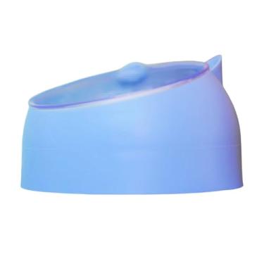 Imagem de Generic Hamster Areia Tigela de Banho Caixa de Areia Fácil de Limpar Recipiente de para Cavar Banheira para Pequenos Animais Chinchila Ratos Ouriço, Azul