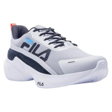 Imagem de Tenis Fila Progress Lite Masculino,Prata/Preto/Azul,39