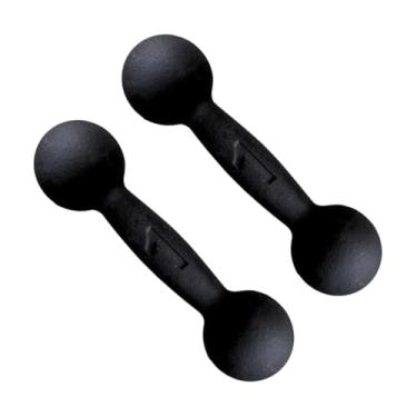 Imagem de Par de Halteres 1kg Cada - Halteres Bola Pintados para Musculação e Academia em Casa - Pesos para Exercícios