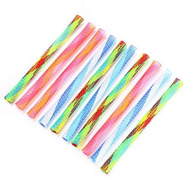 Imagem de Generic Mola Dobrável, 10 Peças de Brinquedo Com Boa Elasticidade, Dobrável Com Boa Elasticidade Multicolorida para Gatos de Estimação