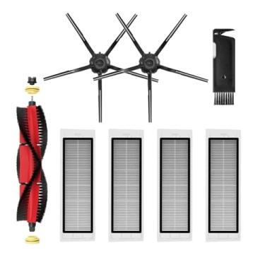 Imagem de HEPA Filter Main Brush Mop Cloth Side Brush Water Tank Dust Box Compatible With XiaoMi Roborock S5 Max S6 MaxV S6 Pure Vacuum Spare Parts(Chocolate)