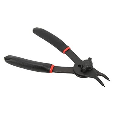 Imagem de aqxreight Alicate de Pressão 6in, Construção de Aço, Alicate de Anel Externo Interno para Remoção de Anéis de Retenção, Mandíbula Reta (45°)