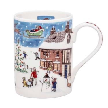 Imagem de Alison Gardiner Ilustrador famoso - Caneca de café e chá de porcelana fina - Natal com qualidade e detalhes premium