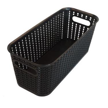 Imagem de CAIXA ORGANIZADORA RATAN PRETO 5,5L SÃO BERNARDO