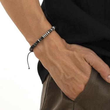 Imagem de Pulseira Cruzada da Amizade para Mulheres Homens Jesus Cristão Feito à Mão Corda de Nylon Trançada Pulseira Combinando para Batismo de Páscoa BFF Presentes da Sorte, Medium, Latão, Sem Pedra Preciosa