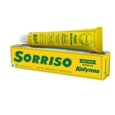 Imagem de CREME DENTAL SORRISO EDICAO LIMITADA KOLYNOS 90G