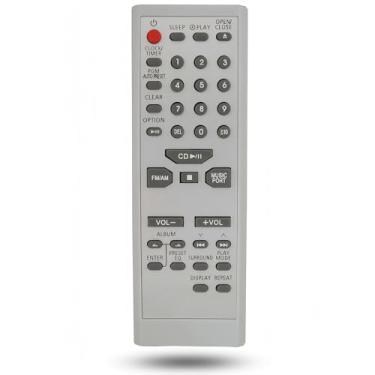 Imagem de Controle remoto de substituição N2QAYB000109 para sistema estéreo de CD Panasonic SC-EN37P SC-EN37 SB-EN37A SA-EN37 SB-EN37