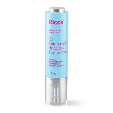 Imagem de Sérum Facial Hidratante Ricca 2% Ácido Hialurônico 15ml