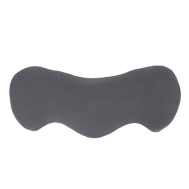 Imagem de Fafeicy Travesseiro de Apoio Lombar, Almofada de Assento de Espuma de Memória Com Suporte Ergonômico e Simplificado para Costas Inferiores Com Capa Lavável Removível para Cadeiras de (Cinza)