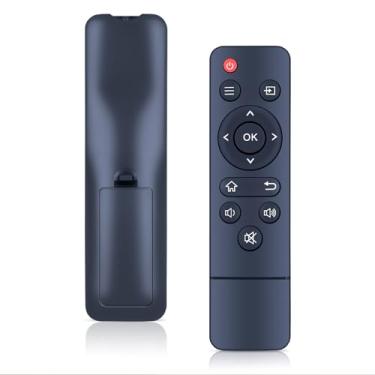 Imagem de WDZP Novo controle remoto de substituição adequado para mini projetor CiBest W13, projetor de vídeo com suporte Full HD 1080p atualizado 2025