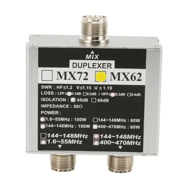 Imagem de Combinador de antena duplexadora VHF UHF HF 3 com divisão de energia para instalação DIY