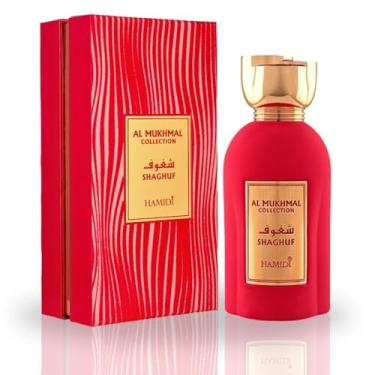 Imagem de Hamidi AL MUKHMAL - SHAGHUF EDP Spray 100 ml (96.4 g) Experimente o abraço ardente com esta fragrância encantadora, perfume para homens, perfume para mulheres.