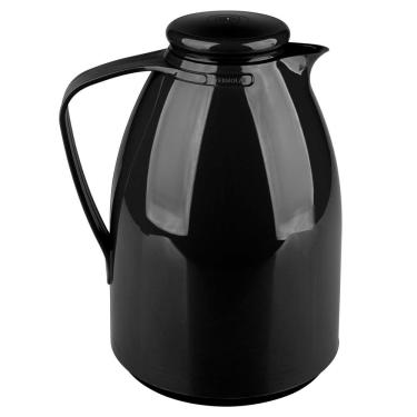 Imagem de Bule Térmico Termolar Luna Plástico com Infusor Preto 1L Bule Térmico Termolar Plástico Preto 1L