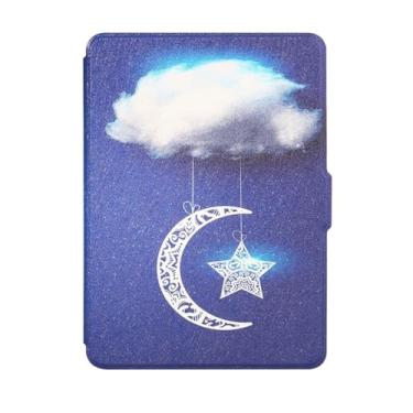 Imagem de Akacy Capa com padrão pintado para Amazon Kindle com 8ª geração (versão 2016), fina e leve, capa à prova d'água (3)