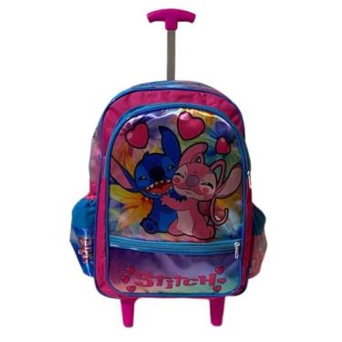Imagem de mochila INFANTIL  rodinha JUVENIL  STITCH SONIC MOANA PATRULHA - PIETR