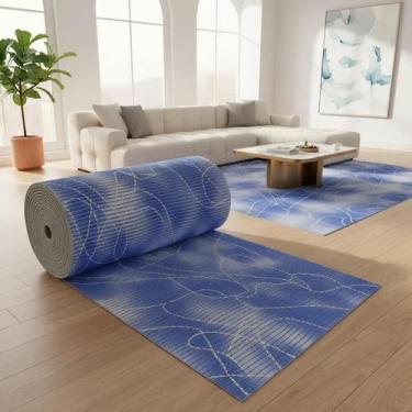 Imagem de Tapete Passadeira Emborrachado Antiderrapante PVC por Metro 45cm Largu