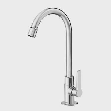 Imagem de Torneira para Lavatório 1/2 Bica Alta Gali Docol Cromado