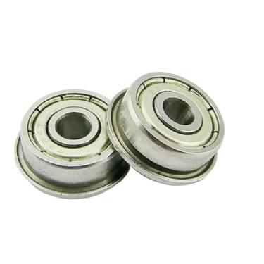 Imagem de 10 peças F6803ZZ Rolamento de flange 17 x 26 x 5 mm Rolamento de esferas profundo em miniatura rolamentos blindados F6803Z F61803-2Z