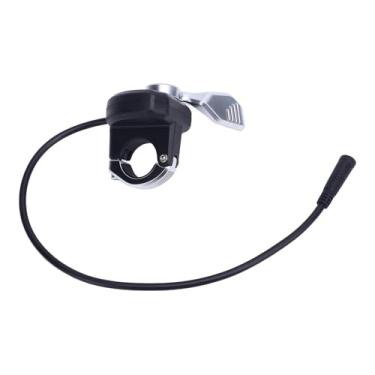 Imagem de SPYMINNPOO Acelerador de Polegar ABS Controle de Velocidade do Guiador de 22,2 Mm para Motor de Acionamento Médio HD 01 02, Conector à Prova d'água Atualização do Acelerador de Scooter de Bicicleta