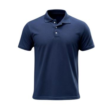 Imagem de Camisa Polo Básica Piquet Masculina Lisa-Masculino