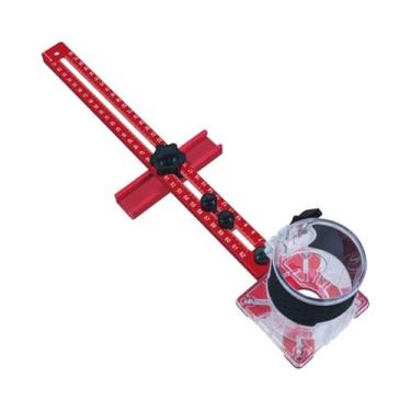 Imagem de Gabarito de Roteador de Alumínio 3 em 1 - Extensível (9-61cm) para Cor