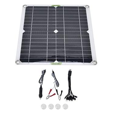Imagem de Phefop Painel Solar Portátil, Design Leve à Prova d'água, Carregador Solar para Casa, Carro e Barco, Saída de 200 W 5 V