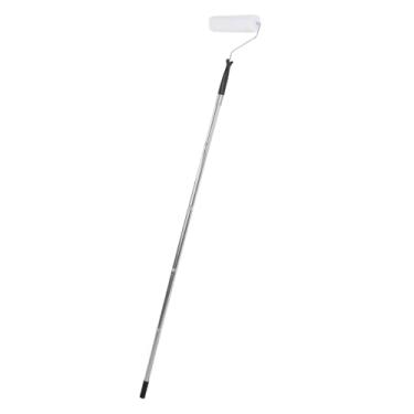 Imagem de YOUTHINK Kit de Escova de Rolo de Pintura Com Haste de Extensão, Estrutura de Rolo Extensível de Aço Inoxidável para Paredes e Teto, Montagem Rápida Com 3 Tampas de e Alça Antiderrapante para DIY