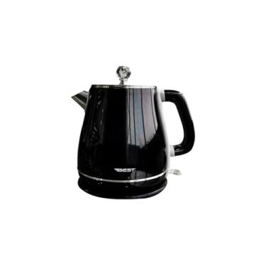 Imagem de Chaleira Elétrica Saara, 1.8 Litros, 1800W, Aço Inoxidável, Base Giratória 360°, Desligamento Automático, 220V