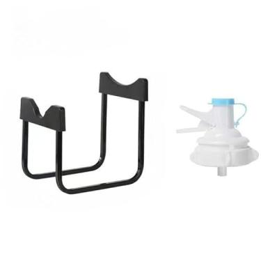 Imagem de Suporte para Bebedouro Removível 20L - Acessório Galão Água Plástico com Torneira Água Potável, Kit Bebedouro Completo