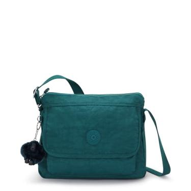 Imagem de Kipling Bolsa tiracolo feminina Aisling, bolsa leve para o dia a dia, bolsa de ombro de nylon
