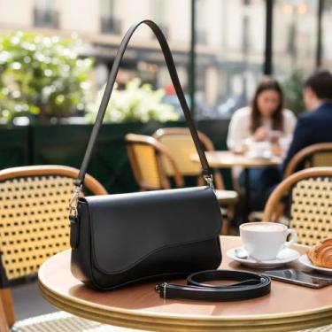 Imagem de Bolsa Victoria Baguete Feminina Ombro Tiracolo Transversal - LOJA RPER