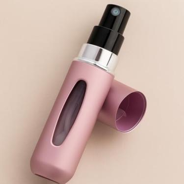 Imagem de Mini Frasco Spray Recarregável 5ml para Perfume – Atomizador Portátil em Alumínio, Perfeito para Viagem, Bolsa, Academia e Uso Diário - FEMAI