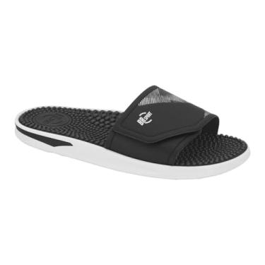 Imagem de Chinelo Masculino BR Sport – Slide Ajustável, Conforto, Leve e Uso Diário – Moderno e Prático (Preto, BR, Adulto, Numérico, 42)