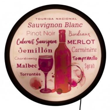 Imagem de Luminária Vinhos Merlot Lovers