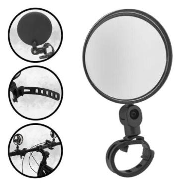 Imagem de Espelho Retrovisor Para Bicicleta 6 Preto - C3B