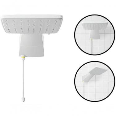 Imagem de Chuveiro Ducha Quadratta Zagonel Branco 7700W 220V