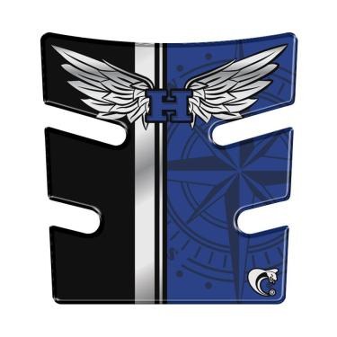 Imagem de Protetor Tankpad Adesivo Resinado Honda Bros 160 2025/2026 Azul Cor Azul