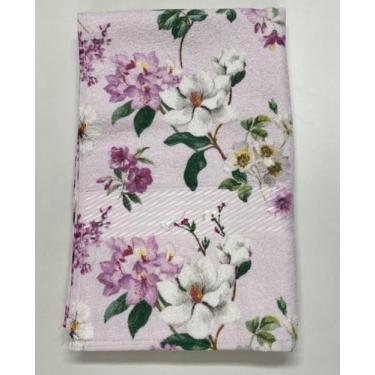 Imagem de Kit 1 Toalha de Banho + 1 Rosto Prisma Estampada Dohler, Clara