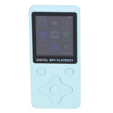 Imagem de Generic MP3 MP4 Player, 180mAh Grande Capacidade de Armazenamento MP3 MP4 Player Com Fones de Ouvido para Esportes (Azul)