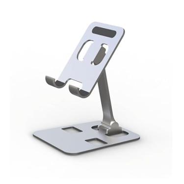 Imagem de Suporte ajustável para tablet – compatível com Fire HD 8, 10 e 7, Samsung Galaxy Tab A7, A8, S5e e Kindle Paperwhite – Suporte para desktop E-Reader